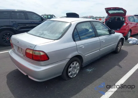 1999 Honda Civic Value Package from USA, damaged, VIN 2HGEJ6614XH523048